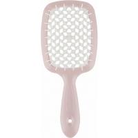 Щетка Janeke Superbrush с закругленными зубчиками, пудра, 20.3х8.5х3.1 см