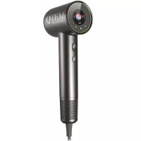 Фен профессиональный Qtem Pro Hair Dryer Dark Grey для волос, 1600 Вт