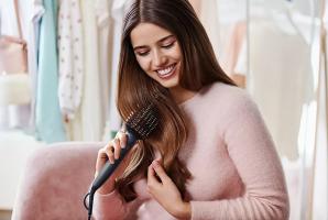 Щетка-выпрямитель Philips Series 5000 BHH885/00 для волос