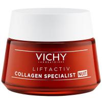 Крем ночной Vichy Liftactiv Collagen Specialist для всех типов кожи, 50 мл