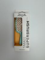 Щетка Janeke Superbrush Small для волос, бирюзово-белая