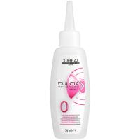 Лосьон L'Oreal Professionnel Dulcia Advanced 0 для химической завивки натуральных трудно поддающихся волос, 75 мл