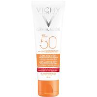 Крем солнцезащитный Vichy Capital Soleil 3 в 1 антивозрастной с антиоксидантами SPF 50, 50 мл