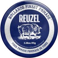 Помада темно-синяя Reuzel Fiber Pomade для укладки волос, 95 г