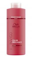 Бальзам-уход Wella Professionals Invigo Color Brilliance для защиты цвета окрашенных жестких волос, 1000мл