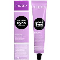 Тонер кислотный Matrix SoColor Sync Pre-Bonded 8V прозрачный перламутровый, 90 мл