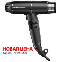 Электрофен Ga.Ma IQ Lite Max для волос, черный, 1700 Вт