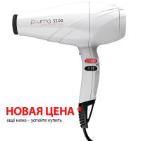 Электрофен Ga.Ma Pluma 5500 Endurance Ion – It для волос, белый, 2400 Вт