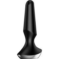 Пробка анальная Satisfyer Plug-Ilicious 2 Connect App Black с вибрацией