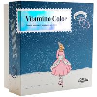 Набор подарочный L'Oreal Professionnel Vitamino Color новогодний, шампунь, 300 мл + смываемый уход, 200 мл