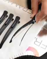 Зажимы Framar Super Sectioners Clips с эластичной вставкой, черные, 4 шт