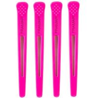 Зажимы Framar Super Sectioners Clips с эластичной вставкой, фуксия, 4 шт