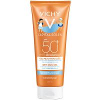 Эмульсия солнцезащитная Vichy Capital Soleil Wet Skin SPF50+ для детей с технологией нанесения на влажную кожу, 200 мл