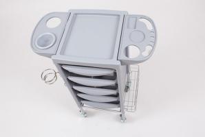 Тележка парикмахерская Sundream SD-3013А, серый