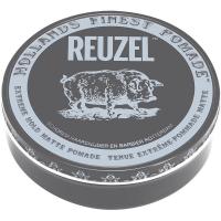 Помада серая Reuzel Extreme Hold Matte Pomade экстрасильной фиксации для укладки волос, 95 г