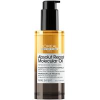 Масло двухфазное L'Oreal Professionnel Serie Expert Absolut Repair Molecular для восстановления волос, 90 мл