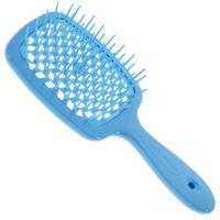 Щетка Janeke Superbrush для волос, флуоресцентно-бирюзовая