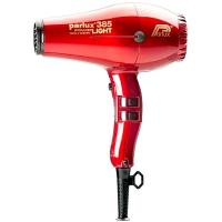 Фен Parlux 385 Power Light для волос, красный, 2150 Вт