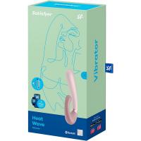 Вибратор Satisfyer Heat Wave Connect App Mauve с функцией подогрева