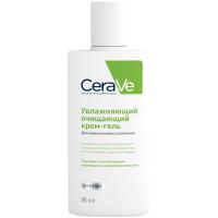 Крем-гель очищающий увлажняющий CeraVe для нормальной и сухой кожи лица и тела, 88 мл