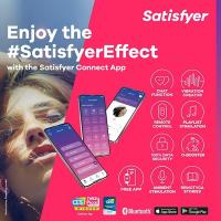 Вибратор Satisfyer Tropical Tip Connect App Light Blue