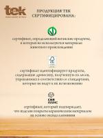 Щетка Tek Ceramik Antibacteric Oxy с квадратной деревянной ручкой, 36 мм