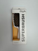 Щетка Janeke Superbrush для волос, бело-черная