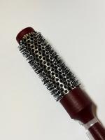 Щетка Acca Kappa Basic пластиковая для волос, бордовая, в пластиковом блистере, 25 мм