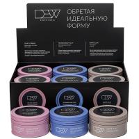 Набор Dew Professional для укладки волос, матовая глина + крем для легкой текстуры + текстурирующая глина / 12 шт