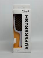 Щетка Janeke Superbrush для волос, бело-черная