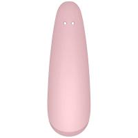 Стимулятор клитора Satisfyer Curvy 2+ Connect App Pink с вибрацией