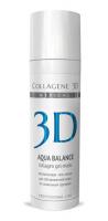Гель-маска Medical Collagene 3D Aqua Balance для лица с гиалуроновой кислотой, восстановление тургора и эластичности кожи, 30 мл