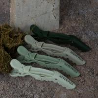 Зажимы Framar Neutrals Sage с прорезиненным покрытием, 4 шт