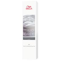 Тонер Wella Professionals True Grey Graphite Shimmer Medium нейтральный серый средний для натуральных седых волос, 60 мл
