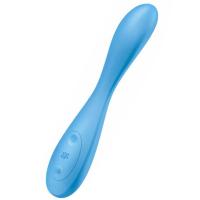 Вибратор Satisfyer G-Spot Flex 4+ Blue для точки G и вибратор-кролик в одном устройстве