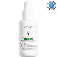 Флюид солнцезащитный Vichy Capital Soleil UV-Clear SPF 50+ для проблемной кожи лица, 40 мл