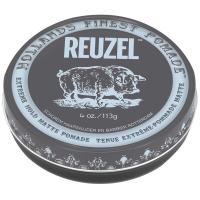 Помада серая Reuzel Extreme Hold Matte Pomade экстрасильной фиксации для укладки волос, 113 г