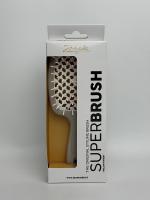 Щетка Janeke Superbrush для волос, серо-белая