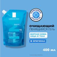 Гель очищающий La Roche-Posay Effaclar пенящийся для жирной кожи, рефил, 400 мл