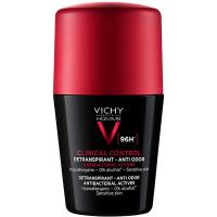 Дезодорант-антиперспирант шариковый Vichy Homme Clinical Control против избыточного потоотделения, 50 мл