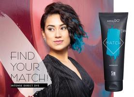 Бальзам оттеночный с пигментом прямого действия SensiDO Match Mermaid, бирюзовый, 125 мл