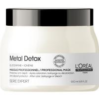 Маска L'Oreal Professionnel Metal Detox для восстановления окрашенных волос, 500 мл