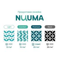 Простыня одноразовая Nuuma Comfort White белая, 80 х 200 см, 1 рулон, 100 шт