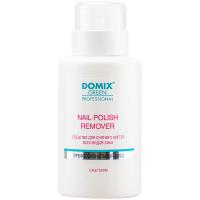 Средство Domix Green Professional Nail Polish Remover с ацетоном для снятия всех видов лака, 255 мл