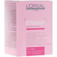 Пакетики с пудрой L'Oreal Professionnel Efassor для декапирования, 12 шт