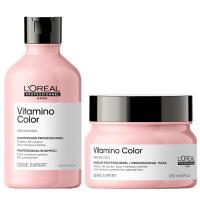 Набор подарочный L'Oreal Professionnel Весна 2025 Vitamino Color, шампунь, 300 мл + маска, 250 мл