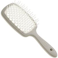 Щетка Janeke Superbrush для волос, серо-белая