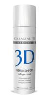 Крем Medical Collagene 3D Hydro Comfort для лица с аллантоином, для раздраженной и сухой кожи, 150 мл