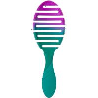 Щетка Wet Brush Flex Dry-Ombre Teal для быстрой сушки волос, с мягкой ручкой, омбре