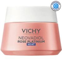 Крем ночной Vichy Neovadiol Rose Platinium для сияния и тонуса кожи лица, 50 мл
